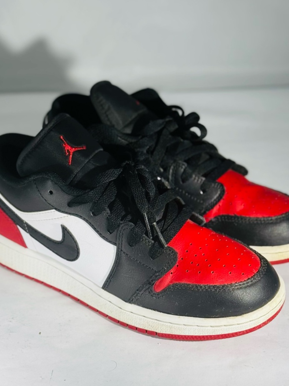 Jordan Kids' Low-Top Sneakers - Black/Red/White